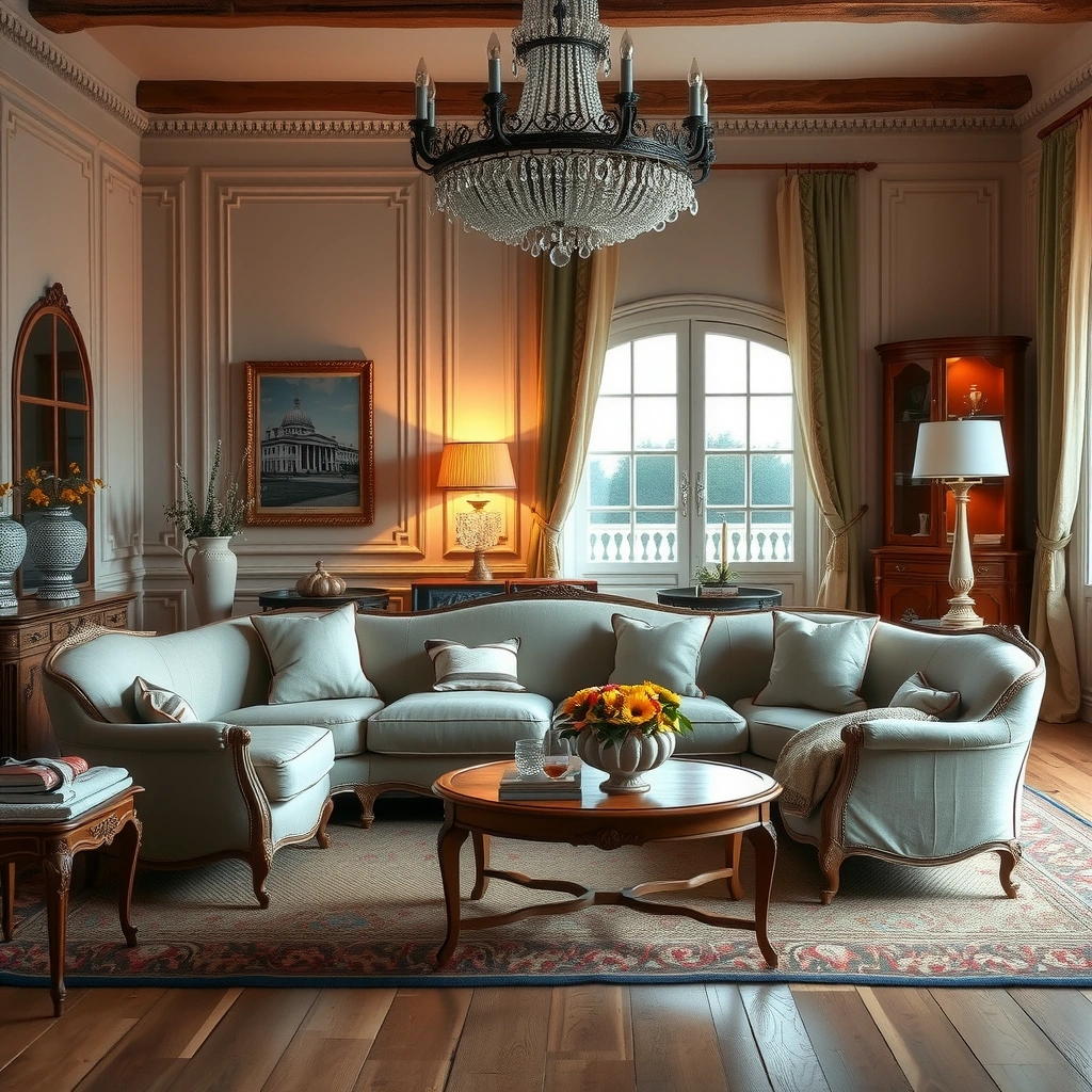 antique sofa living room 2