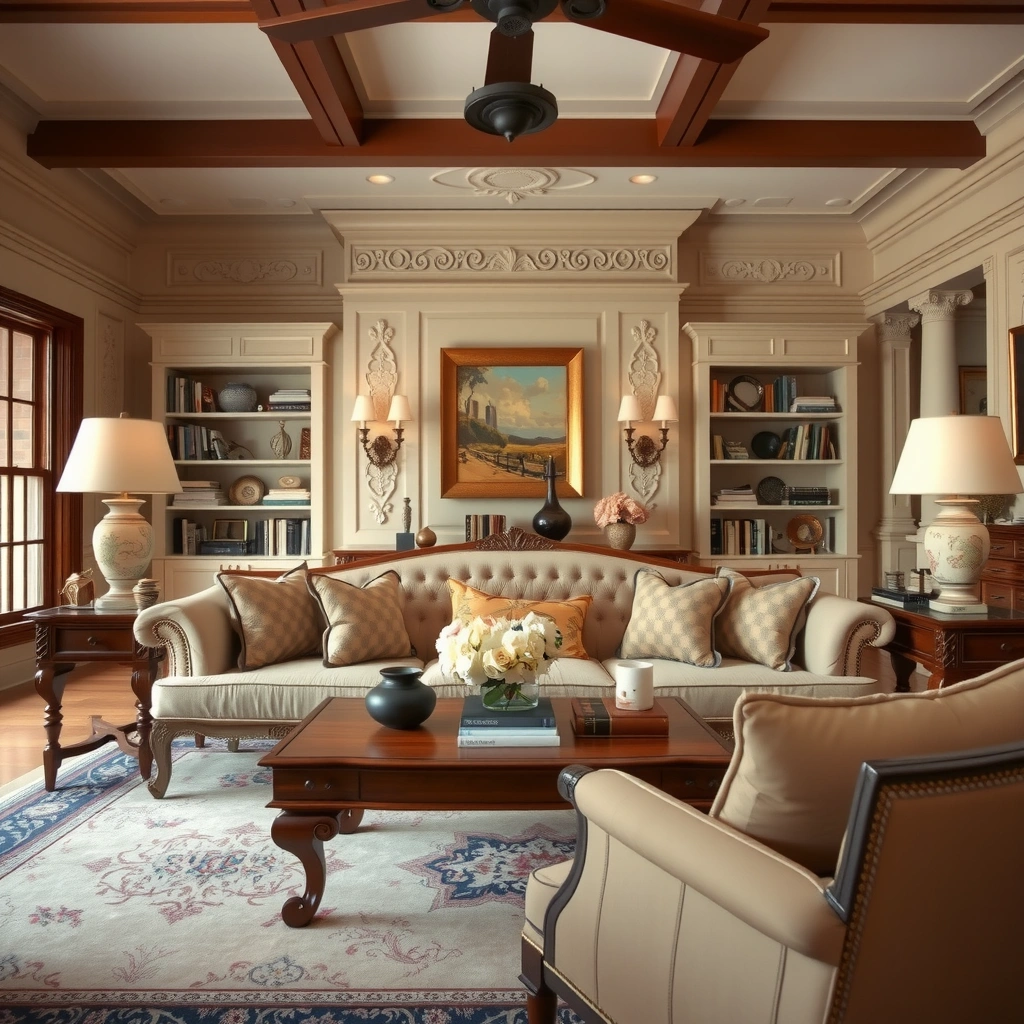 antique sofa living room 8