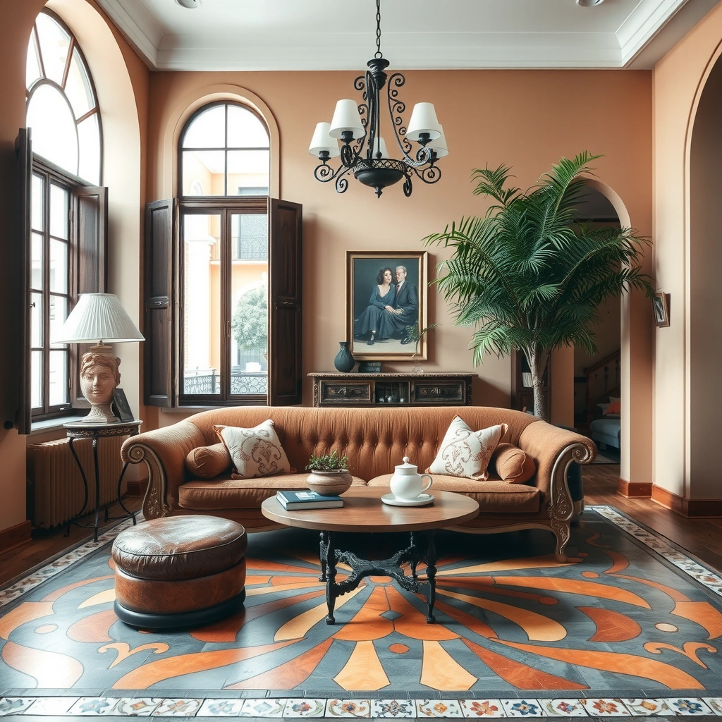 antique sofa living room 9