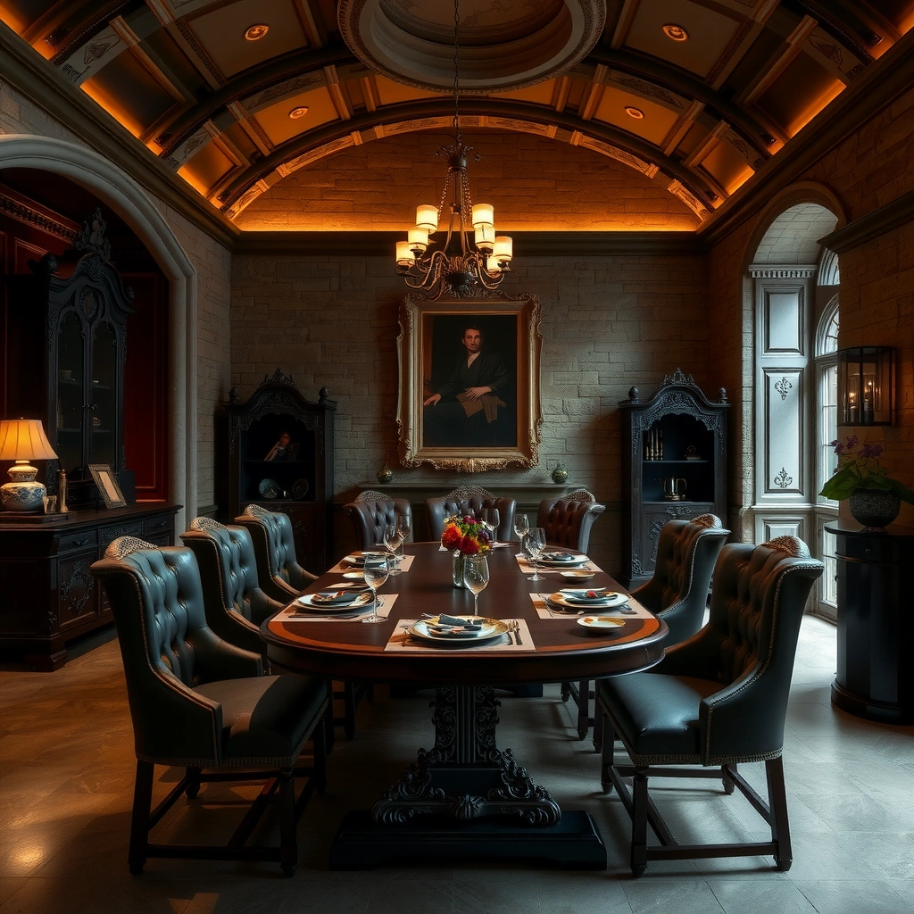 victorian dining room 2