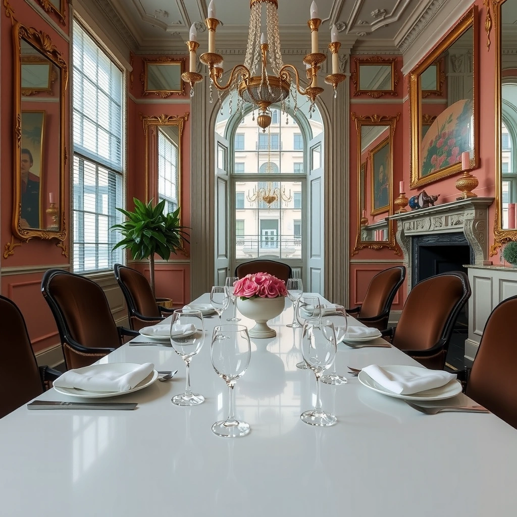 victorian dining room 9