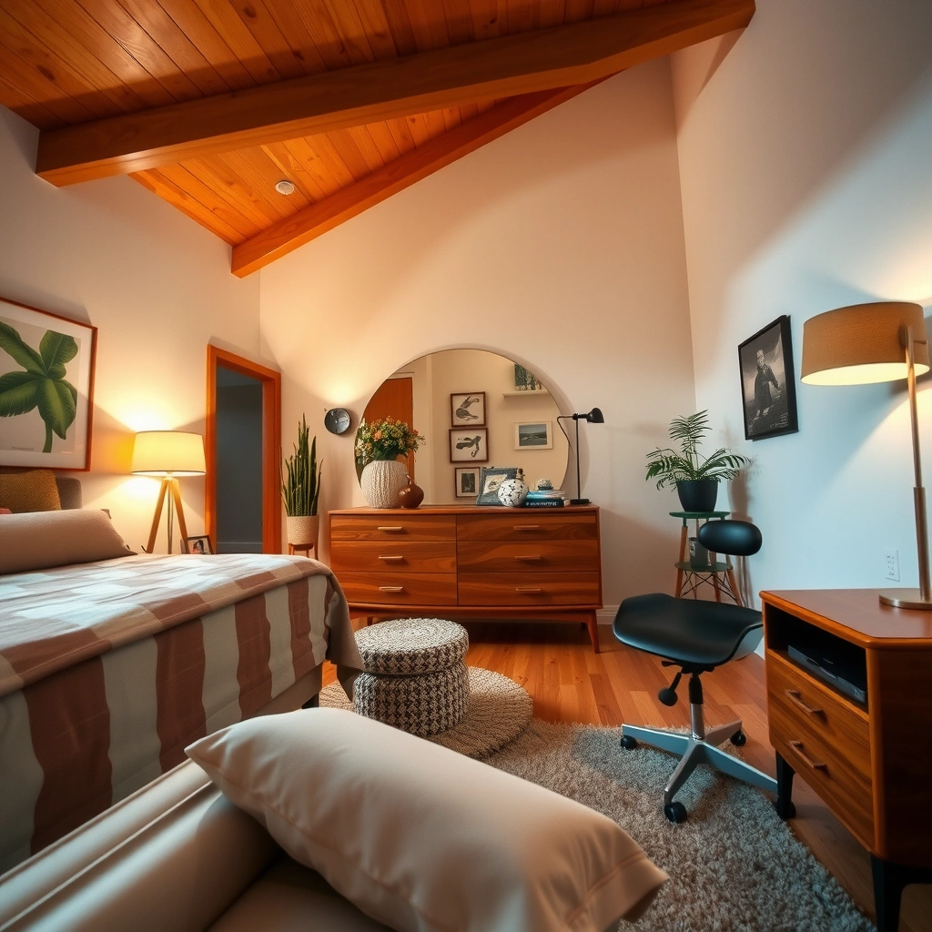 vintage bedroom decor 14
