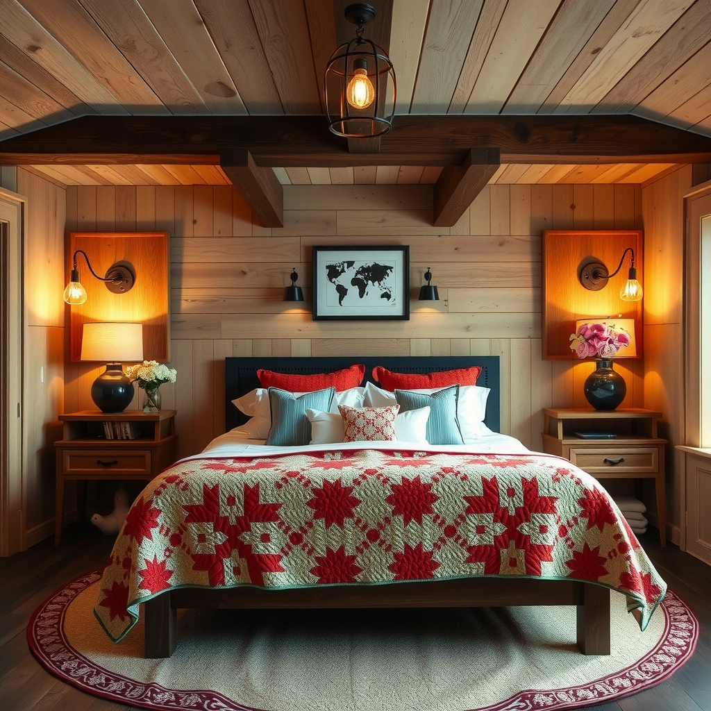vintage bedroom decor 7